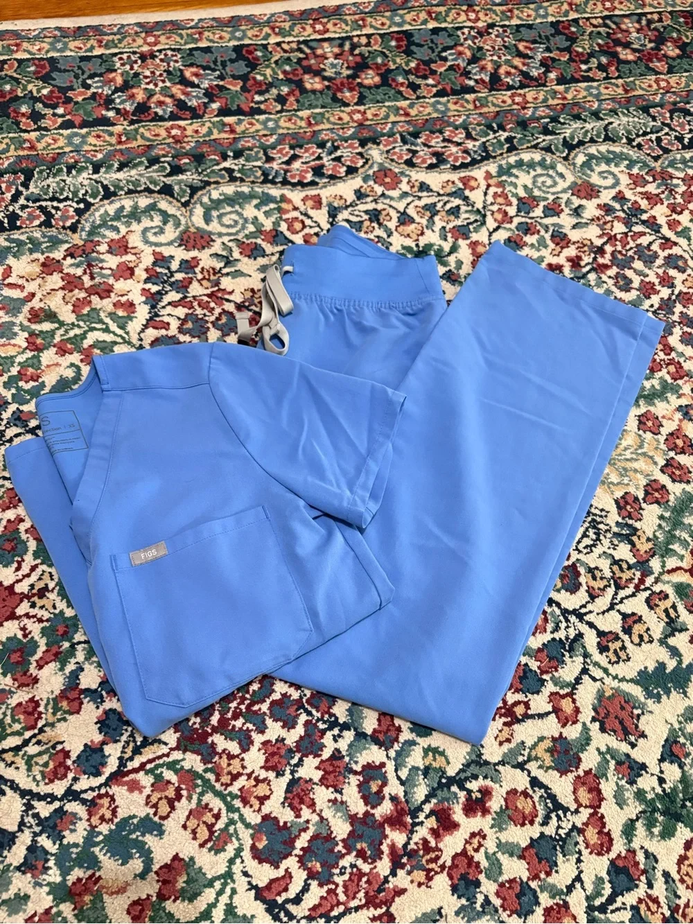 Figs Ceil Blue Scrubs Set - Picture 1 of 5